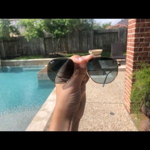 Rayban hexagonal sun glasses